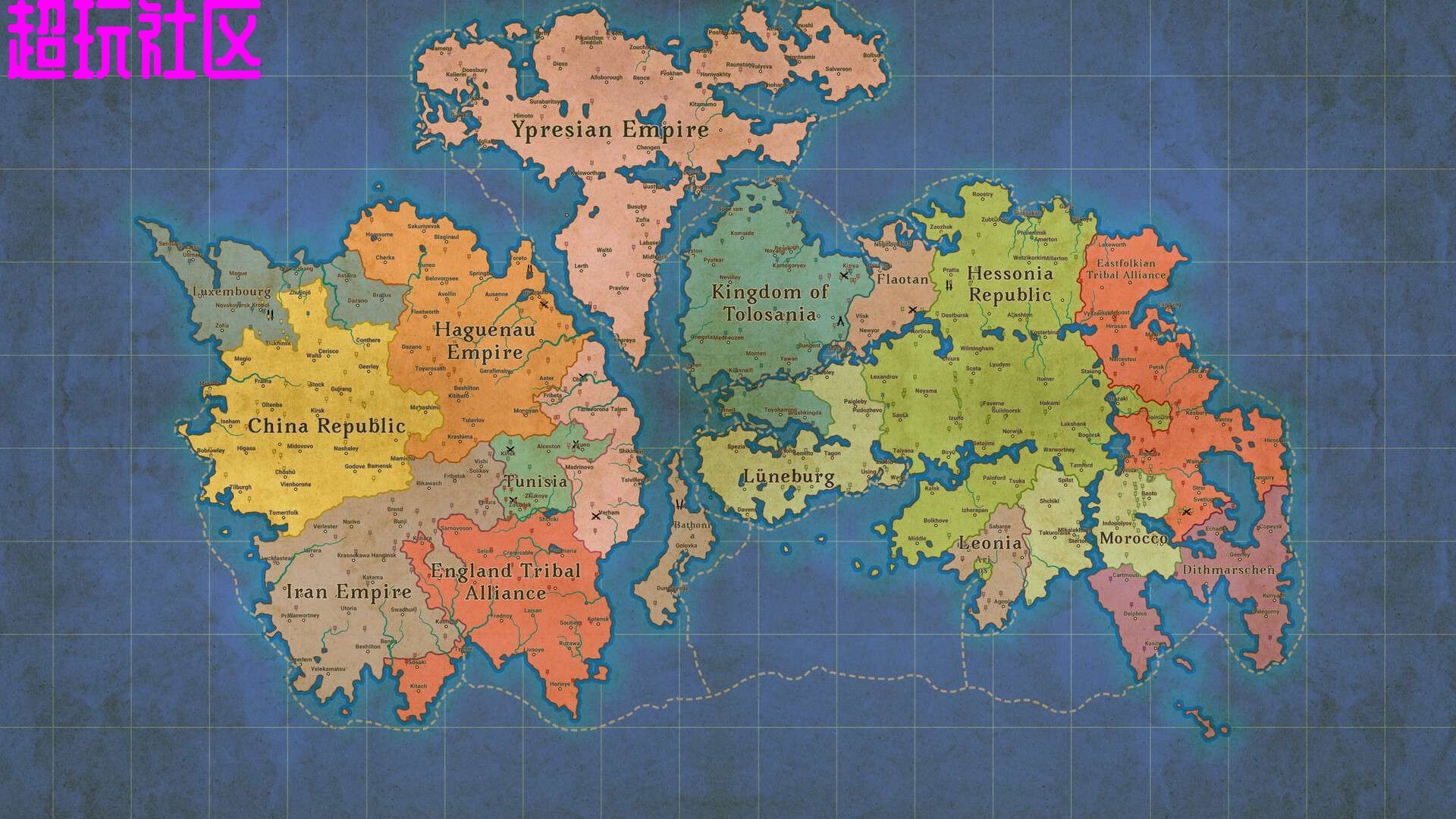 架空地图模拟器 解压即玩